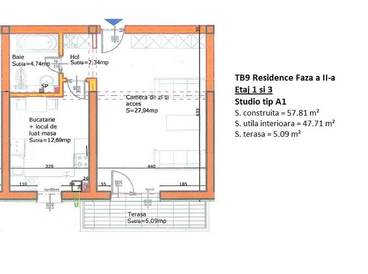 TB9 Residence | Faza a 2-a | Studio tip A1 | 0% comision