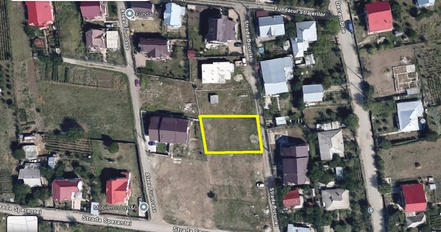 Teren Intravilan Valea Lupului, Str. Bucuriei