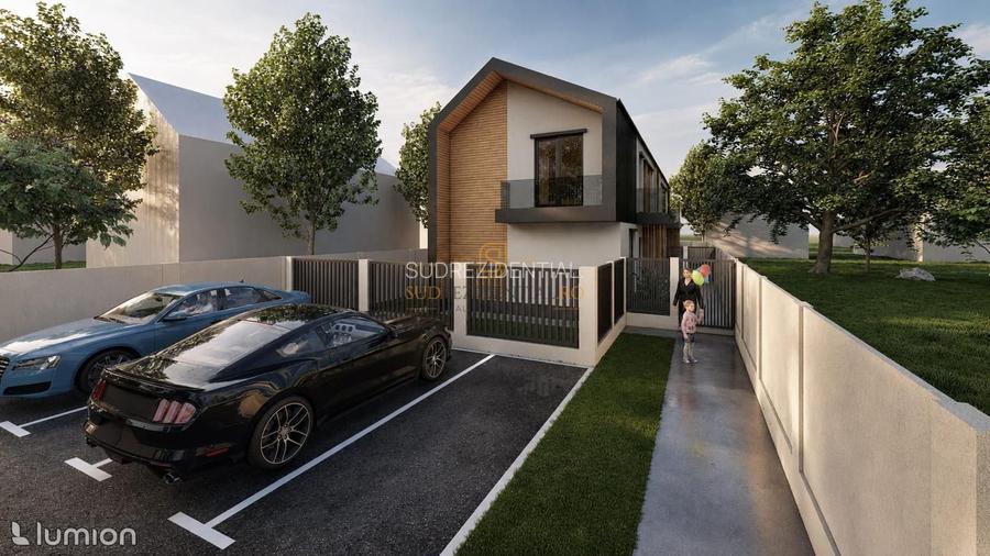Vila spatioasa tip duplex, 5 camere, Strada Sf Agnes, Popesti-Leordeni