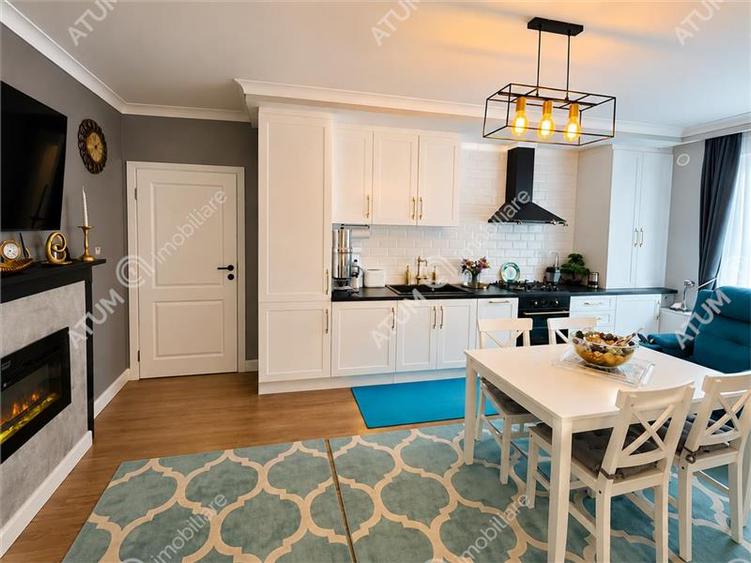 Apartament cochet cu 3 camere, gradina si 3 parcari in zona Selimbar
