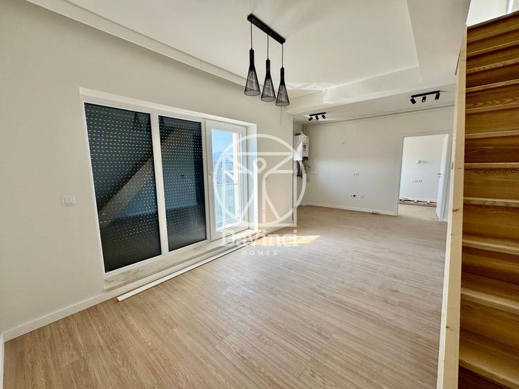 Penthouse 4 camere si 2 bai, intabulat, finisat la cheie - aer cond.