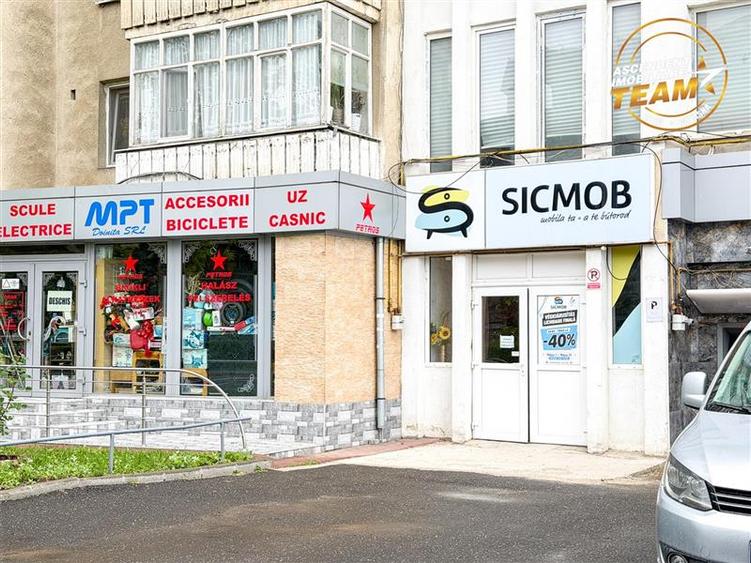 Spatiu comercial versatil, fostul Sicmob Sfantu Gheorghe: acces facil & vizibili