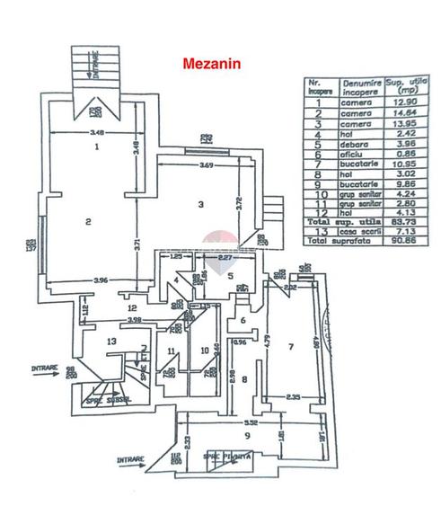Casa / Vila 12 camere de vanzare Calea Calarasilor Bucuresti Sector 3 - 27