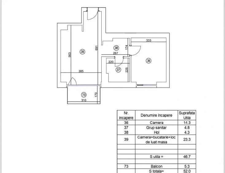 Apartament 2 Camere Lux | Complex Aviatiei Tower - Aviatiei - Pipera