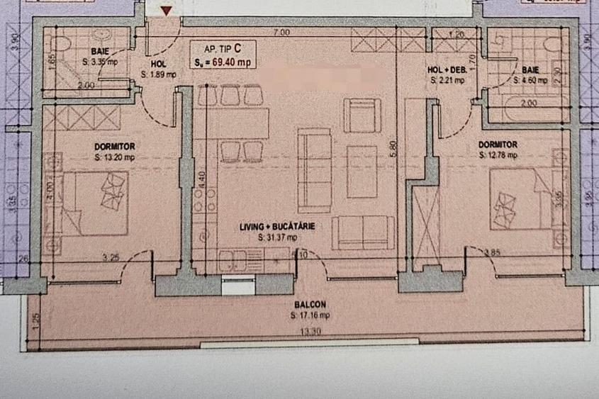 Apartament nou 3 camere, Terezian, COMISION 0%
