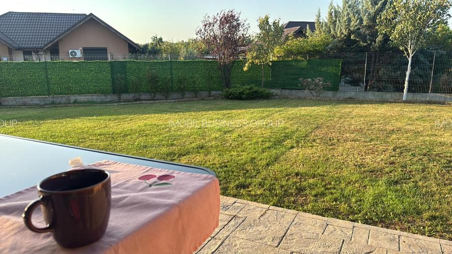 Balotesti, vila noua singur curte, 4 camere, 3 bai, mobilata si utilata complet