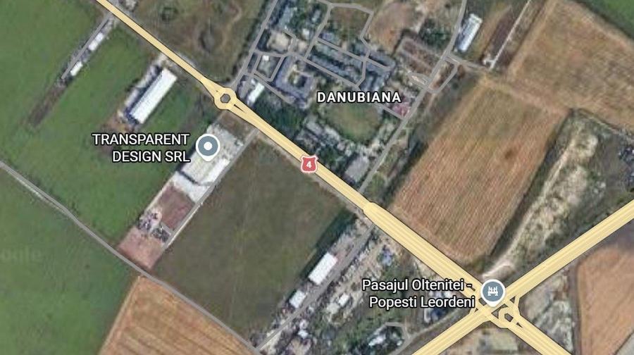 Popesti Leordeni, teren intravilan 2,8ha, deschidere 70mp la sosea