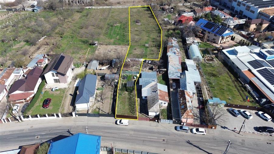 Teren intravilan 2146mp de vanzare pe str Valcele nr 68