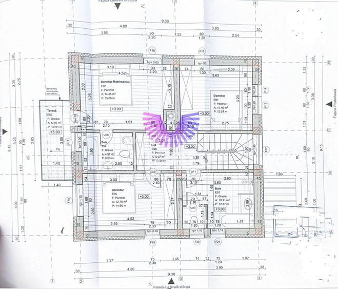 Casa individuala constructie noua 4 camere - teren 400 mp - Talmaciu - 1