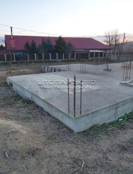 Crucea, teren 1.000mp,front stradal 20ml,cu fundatie P+M, proiect si autorizatie