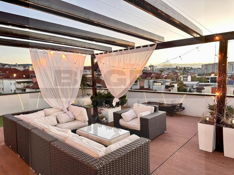 Penthouse 7 camere, 241 mp terasa, VIEW, zona Buna Ziua