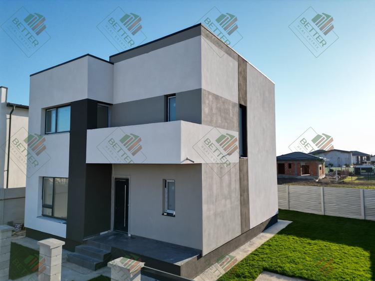 Vila individuala 4 camere modernă Berceni Ilfov - curte 450 mp - acces asfaltat
