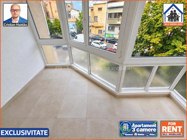 Apartament 3 camere, 2 bai, 3 balcoane | Renovat | Mobilat | Utilat - 8