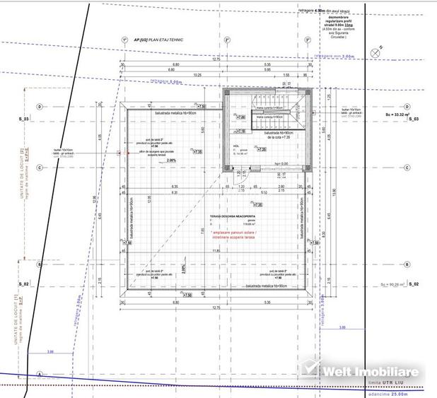 Penthouse Duplex 240 mp utili cu 218 mp Terase BONUS si Panorama Spectaculoasa - 12