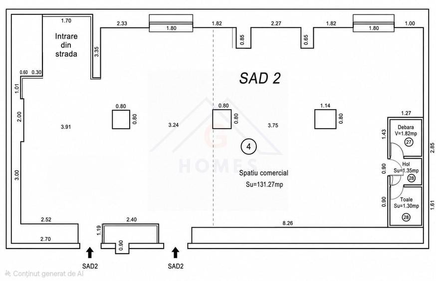 SAD, zona Complex Studentesc, vizibilitate excelenta! - 4