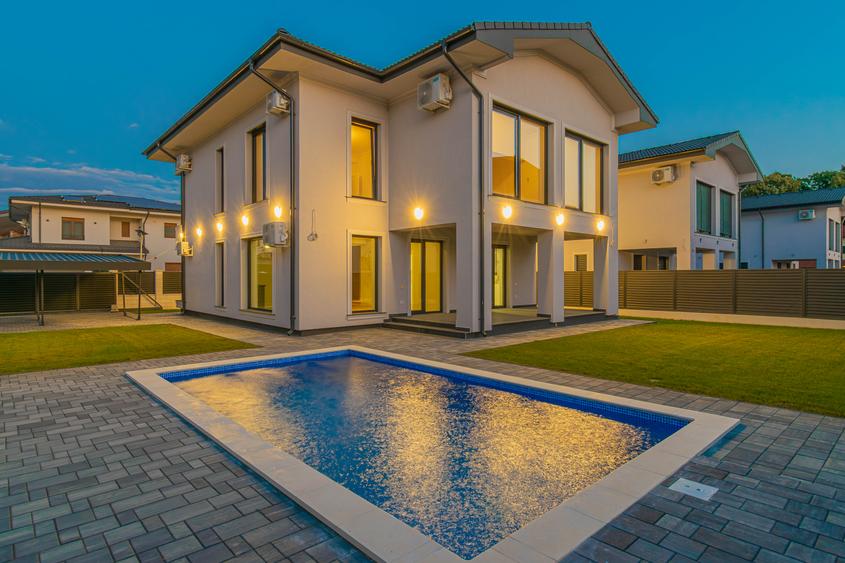 Proiect boutique intre lac si padure, complex finalizat, TVA inclus