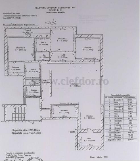 Apartament cu 4 camere de închiriat în zona Primaverii