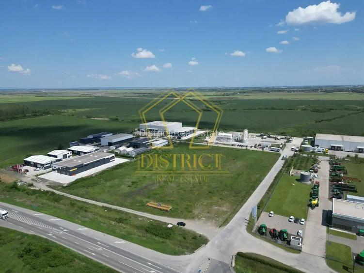 Teren cu AC pentru constructie hala industriala | Aradului - 2