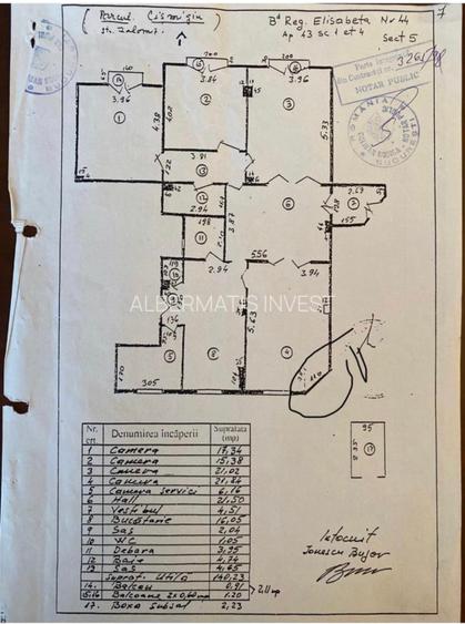 Inchiriere apartament cu 4 camere cu vedere in  Parcul Cismigiu - 19