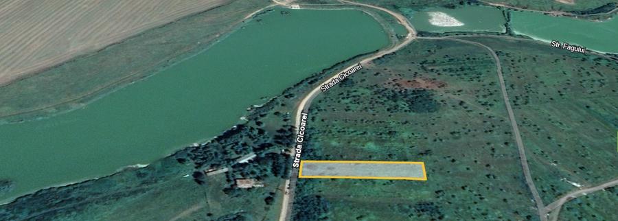 Teren intravilan 1.390 mp Fundulea | 150 m de lac | Drum asfaltat | Utilități