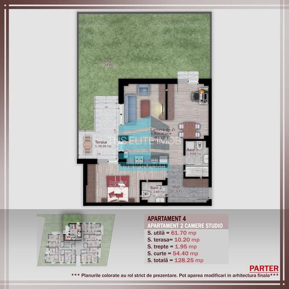 2 Camere cu Gradina 77 Mp,Imobil Stil Boutique, Titan -Pallady - 5