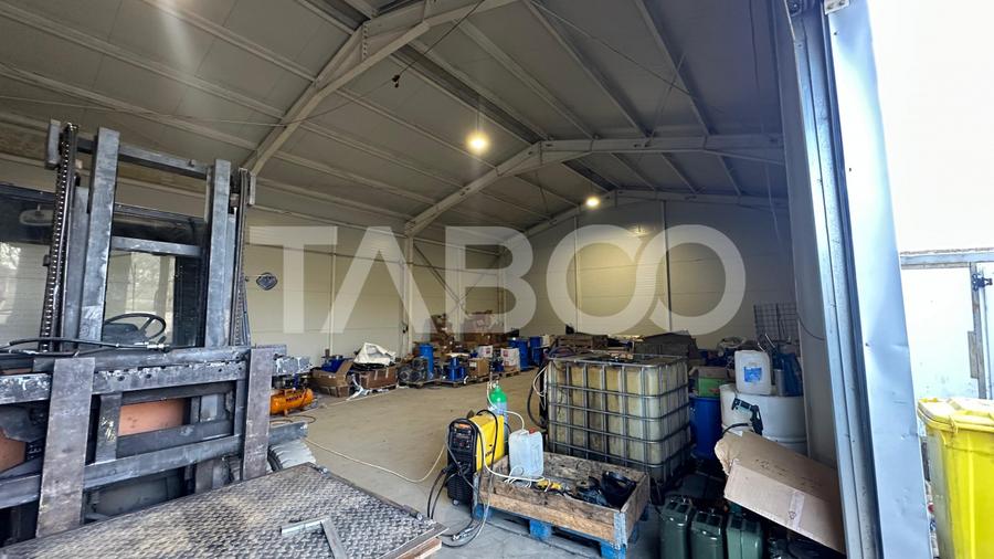 Hala industriala acces direct din DnE1 de vanzare in Cristian Sibiu