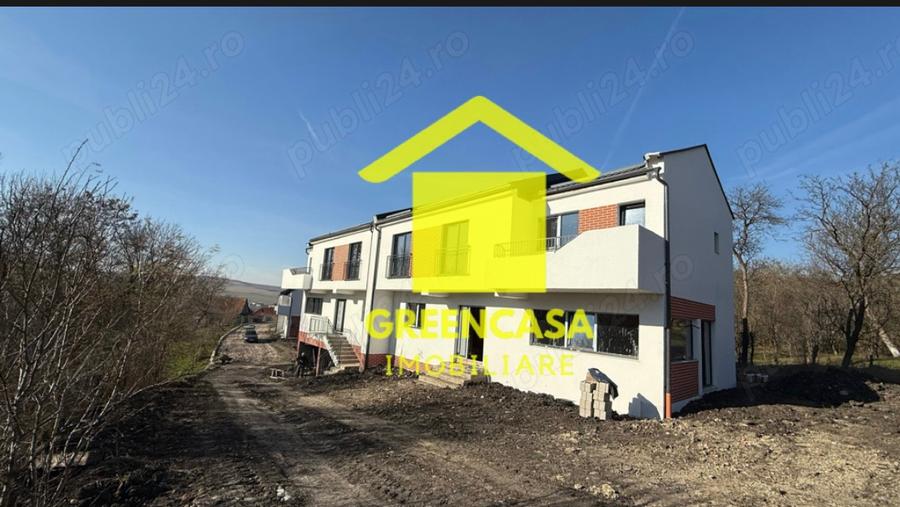 Duplex 145 mp , semifinisat, teren liber incepand cu 155 mp , Chinteni .