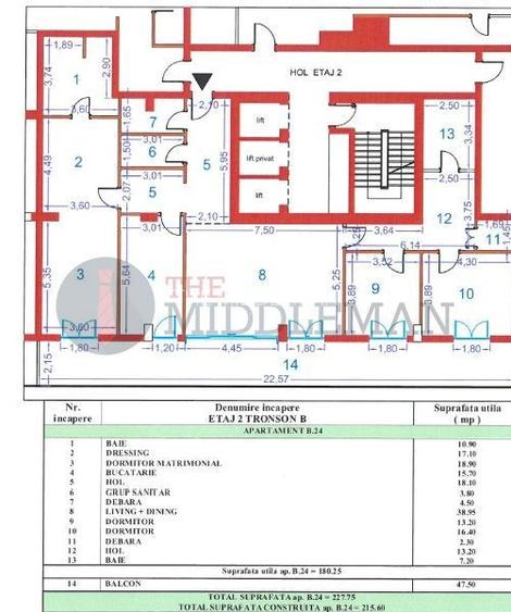 ONE RAHMANINOV | Apartament exclusivist cu 4 camere și terasă de 48 mp - 23