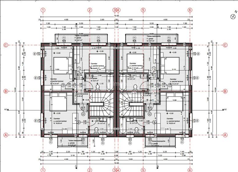 Casa tip Duplex, 5 camere,4 dormitoare 120 mp, parcare, Chinteni - 5