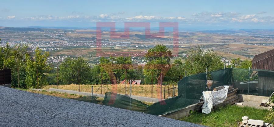 Vanzare casa individuala Feleacu panorama asupra Clujului