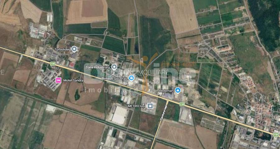 Teren intravilan, 800 mp – Zonă A1 Industrie și Servicii – Miroslava - 2