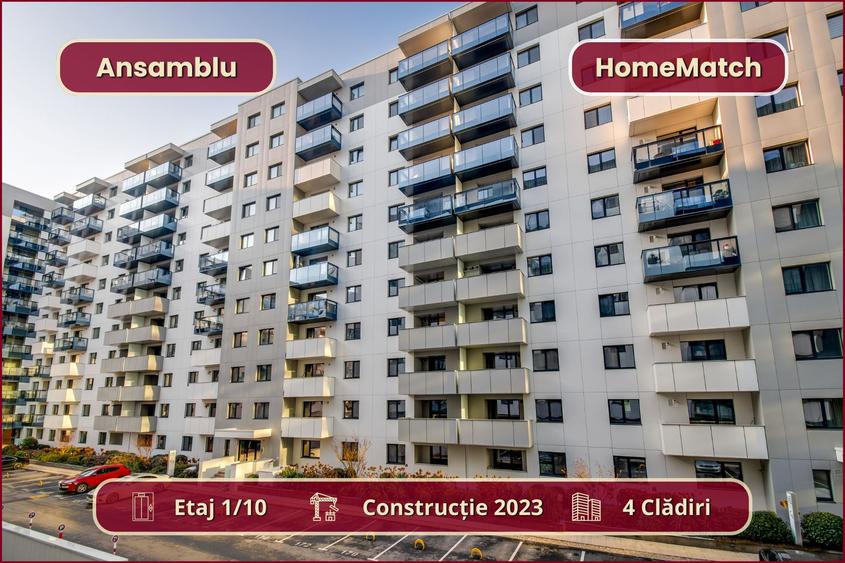 Cortina North || 3 camere || 2 dormitoare || Parcare