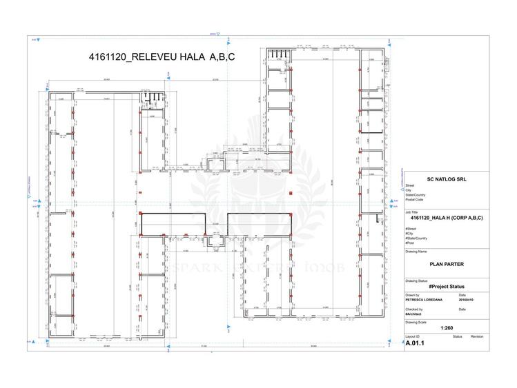 HALA PRODUCTIE 3500MP//ZONA BEREASCA