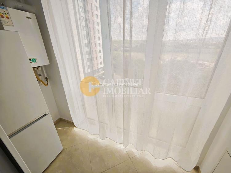 2 camere modern, ETAJ intermediar - mobilat&utilat - bloc NOU - 3