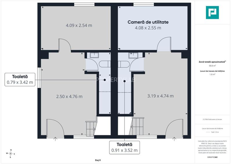 Două duplexuri cu 6 camere, 114mp, zona Confecții - 26