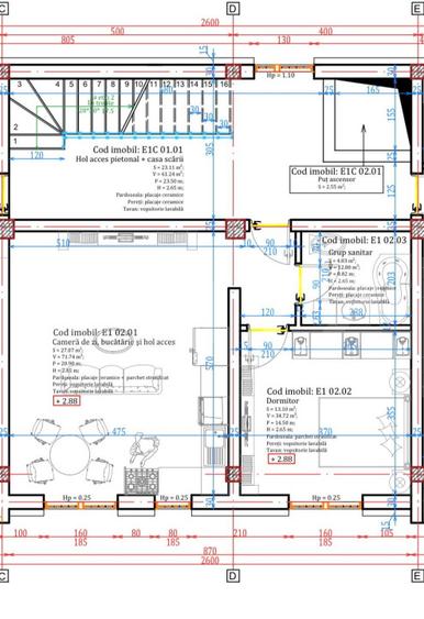 Apartament 2 camere, finisat lux, bloc nou, zona de HAN