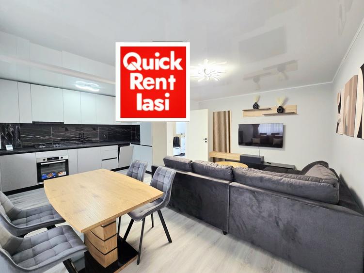 Lux Copou Garden Residence Apartament 3Camere Open Space De Inchiriat