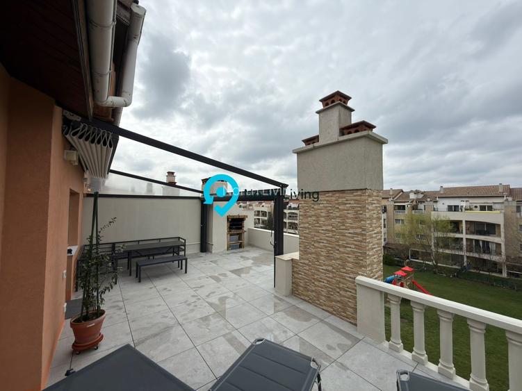 Apartament 3 camere premium renovat, terasa mare Pipera - 14