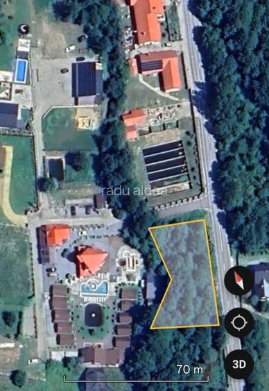 Teren 1000 mp de vânzare – Sovata, strada Stana de Vale – zonă turistică premium
