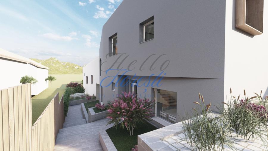 Duplex 5 camere 128 mp, 580 mp teren zona exterior nord Iris
