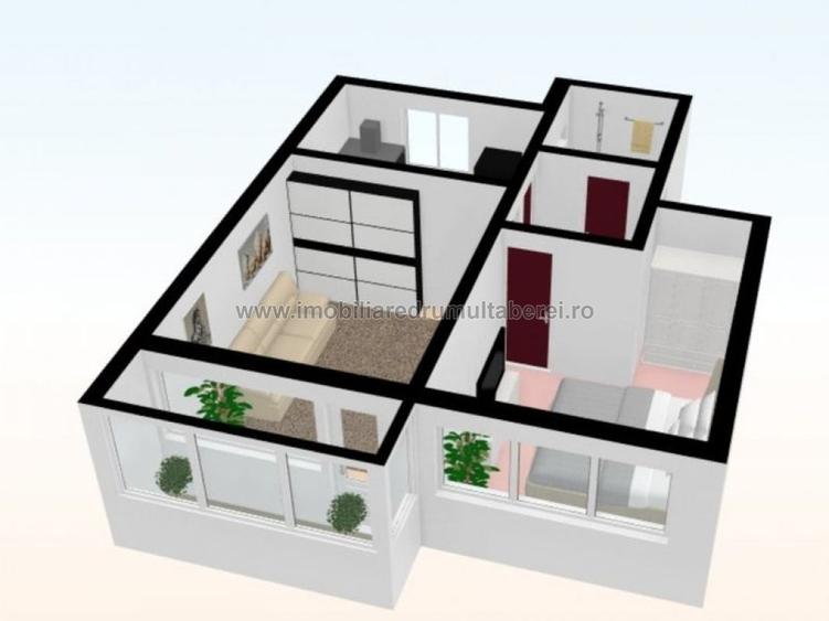 Drumul Taberei, Plaza, 2 camere, centrala, bloc reabilitat