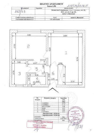Sala Palatului I 2 Camere I Renovat I Centrala Bloc I Orientare Est I