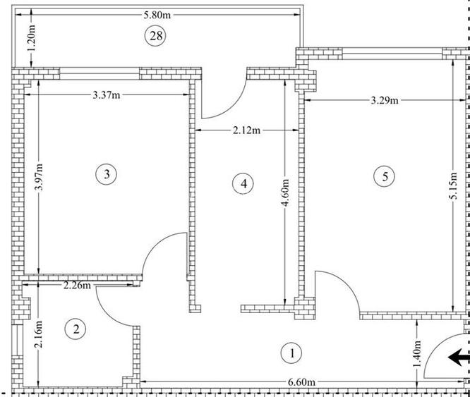 0 comision,apartament 2 camere, decomandat, 60 mp,loc de parcare,Visan - 7