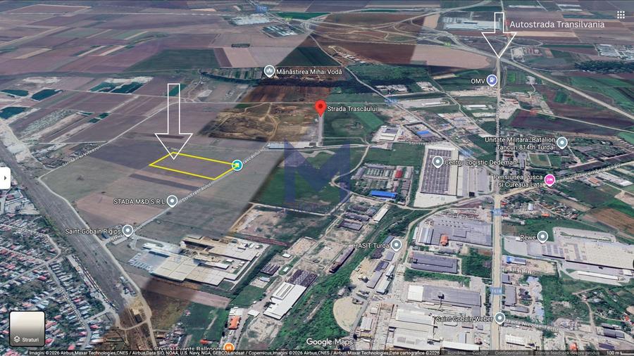 [ 2,6 HA ] Randament bun I Locație strategică I Autostradă