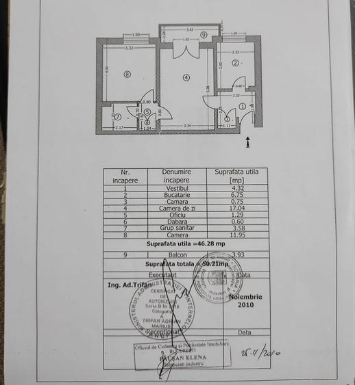 Apartament 2 CAMERE-METROU-COSTIN-GEORGIAN