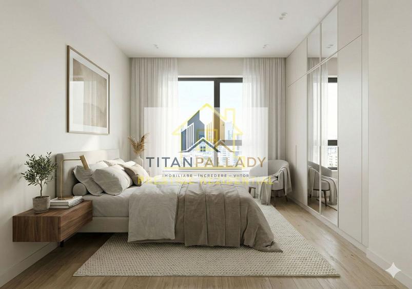 Apartament 2 Camere | Titan-Pallady | 61mp cu Balcon Generos