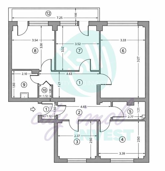 Eleganță în centrul Bucureștiului | 4 camere premium - 4