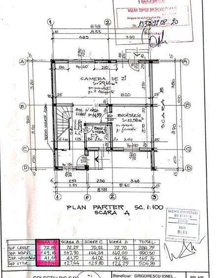 Casa P+1 in comuna 1 Decembrie - str. Victoriei - comision 0%
