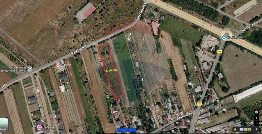 Teren 3,700mp Gulia/DN7 -20 km fata de Pta Victoriei -ideal investitie