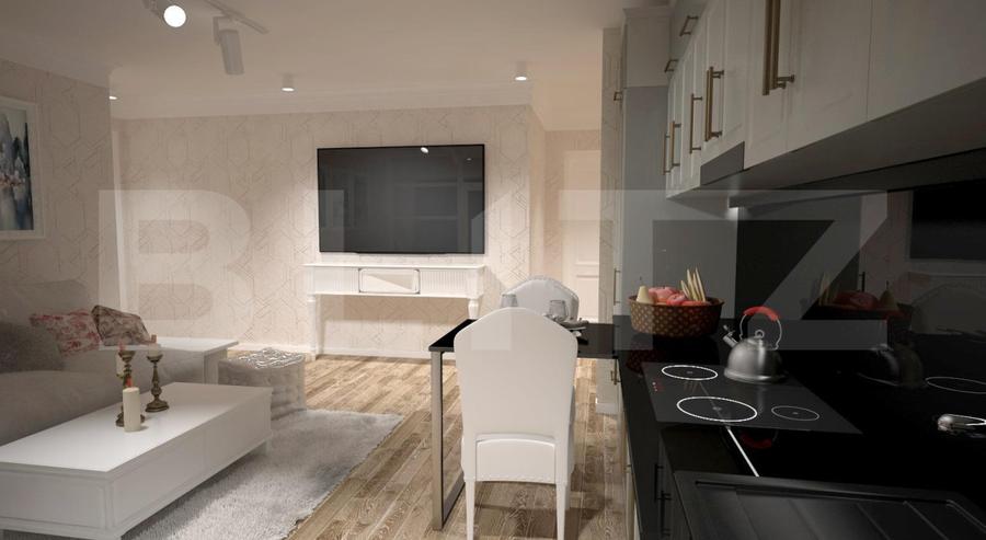 Apartament 2 camere, 43 mp + gradina 40 mp, in zona Lunca Cetatuii